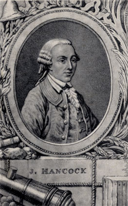 Джон Хэнкок Гравюра XVIII в.