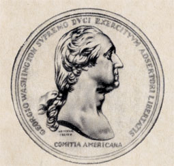Медаль в честь победы под Бостоном в 1776 г.