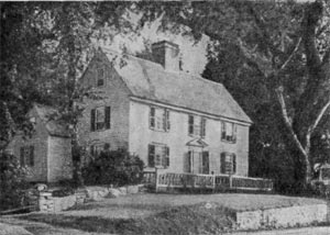 Дом середины XVIII в. в Гилфорде. Штат Коннектикут