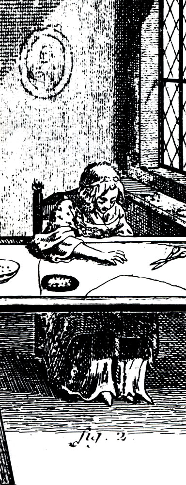 Рис. 13. Рамка для вышивания, сделанная Уитни для вдовы Натаниеля Грина, поражавшая оригинальным устройством