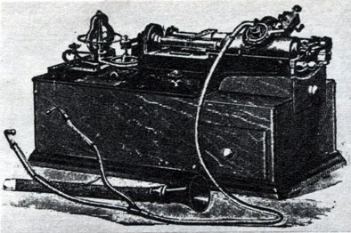 Рис. 35. Усовершенствованная модель фонографа Эдисона